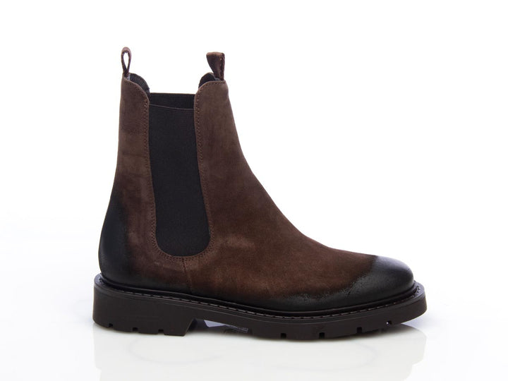 Stivaletto chelsea boots Brit beat marrone