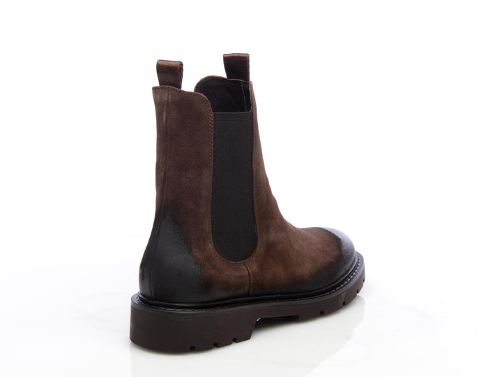 Stivaletto chelsea boots Brit beat marrone