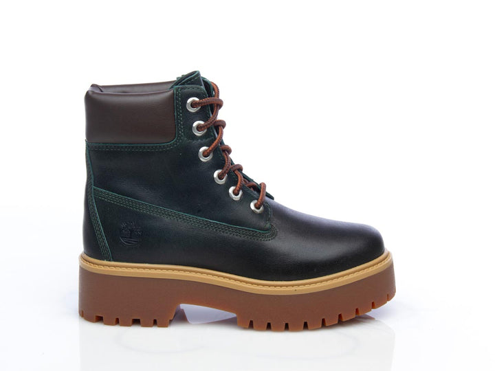 Stivaletto Stone street premium platform verde