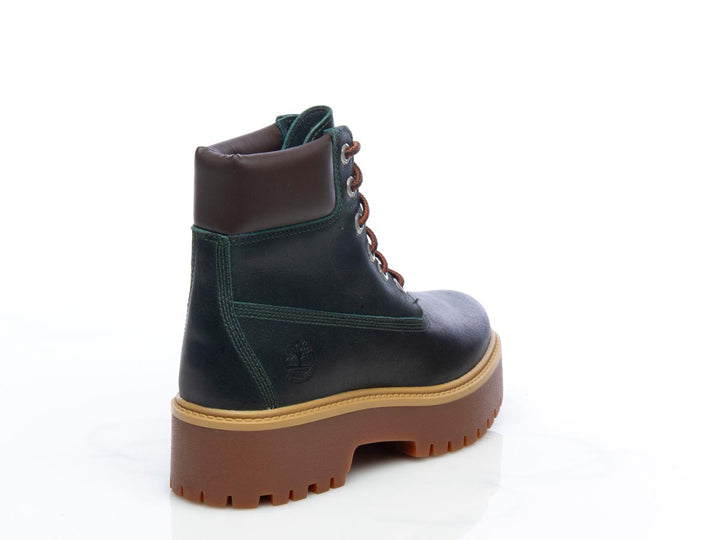 Stivaletto Stone street premium platform verde