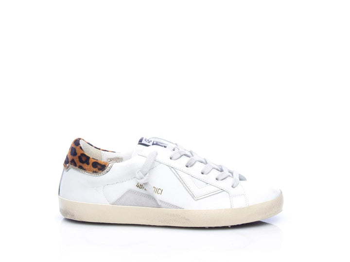 Sneaker Suprime 265 bianco oro leo