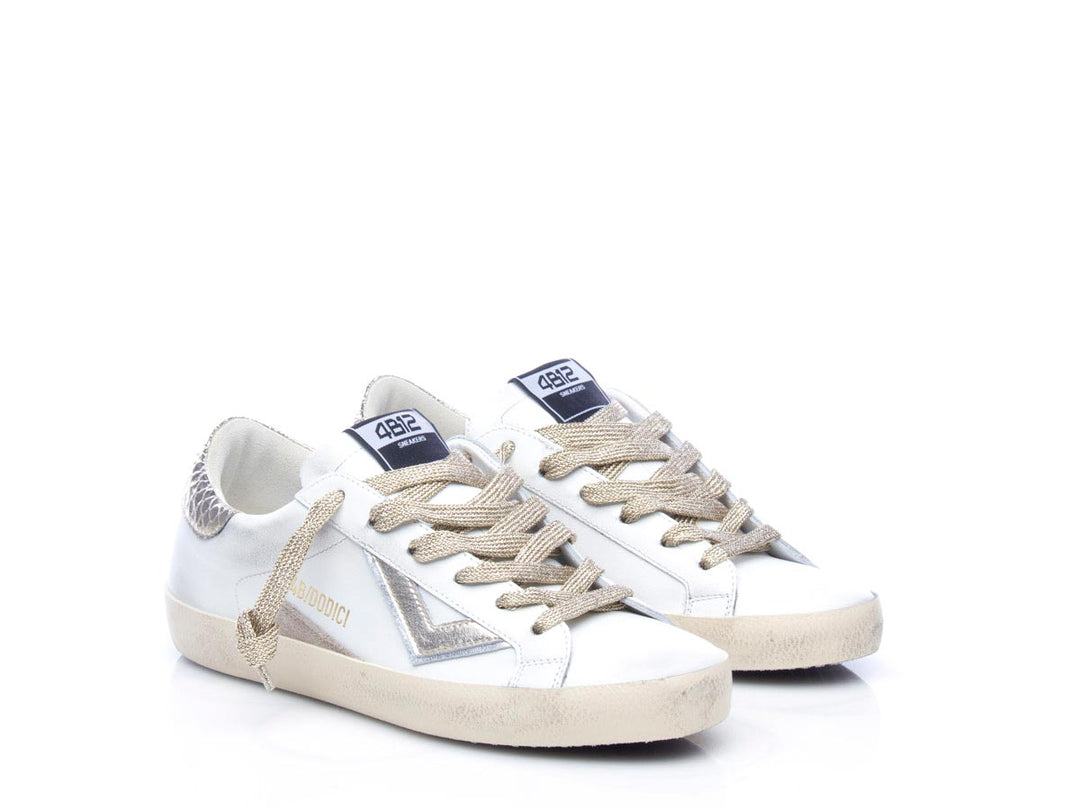 Sneaker Suprime 252 bianco beige