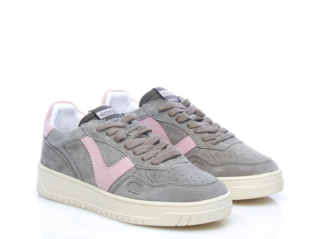 Sneakers Berlin bicolore kaki