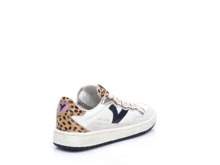 Sneakers Smash animal print crema