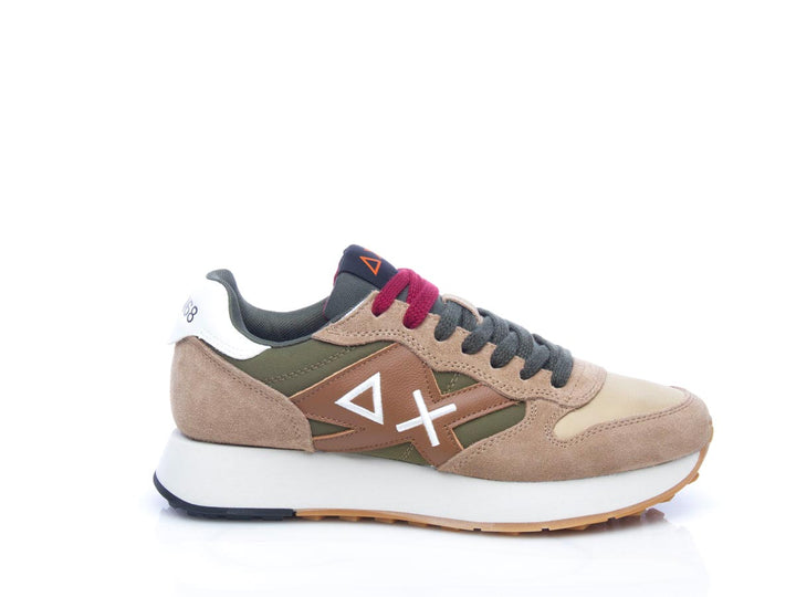 Sneaker Jaki Bicolor beige scuro