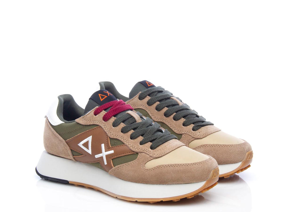 Sneaker Jaki Bicolor beige scuro