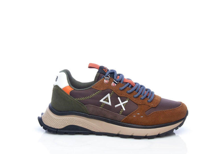 Sneaker Fire & Camping marrone