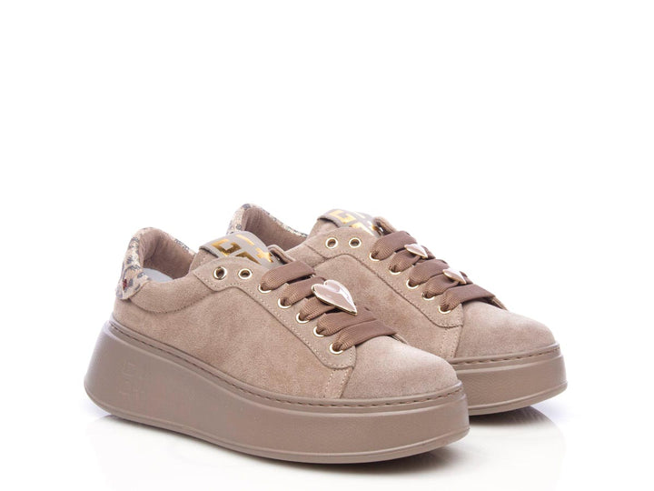 Sneaker Combi tortora