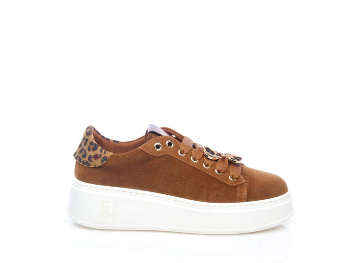 Sneaker Combi camel