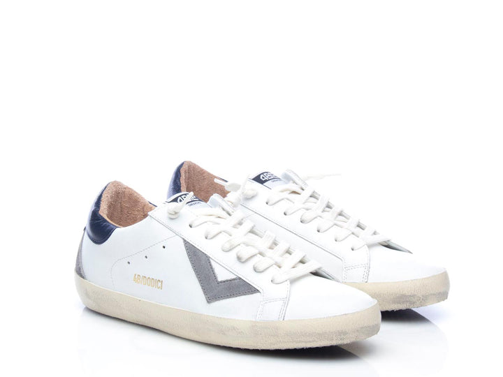 Sneaker Suprime white blu