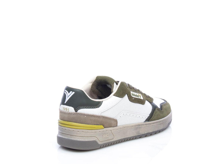 Sneaker C80 sport mix kaki