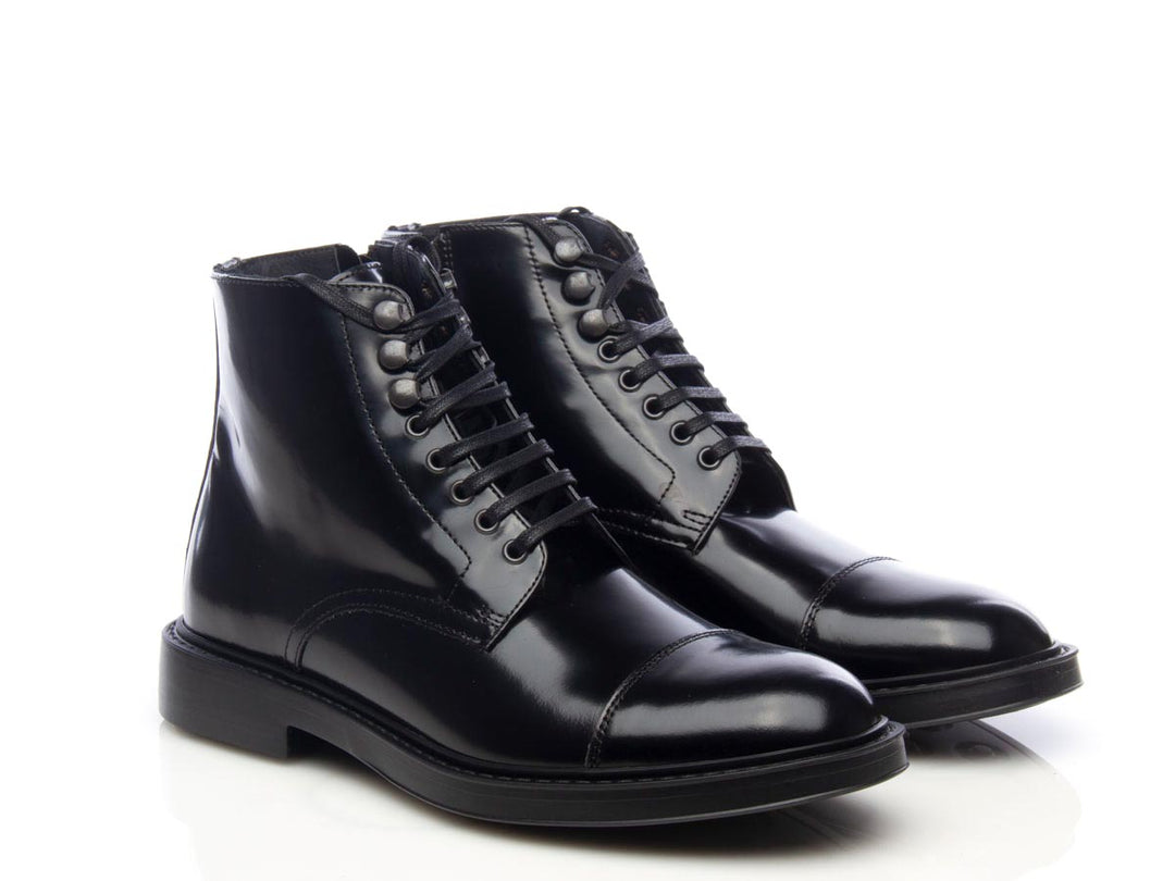 Stivaletto stringato Dover nero