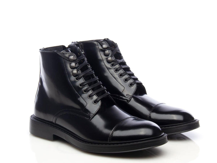 Stivaletto stringato Dover nero