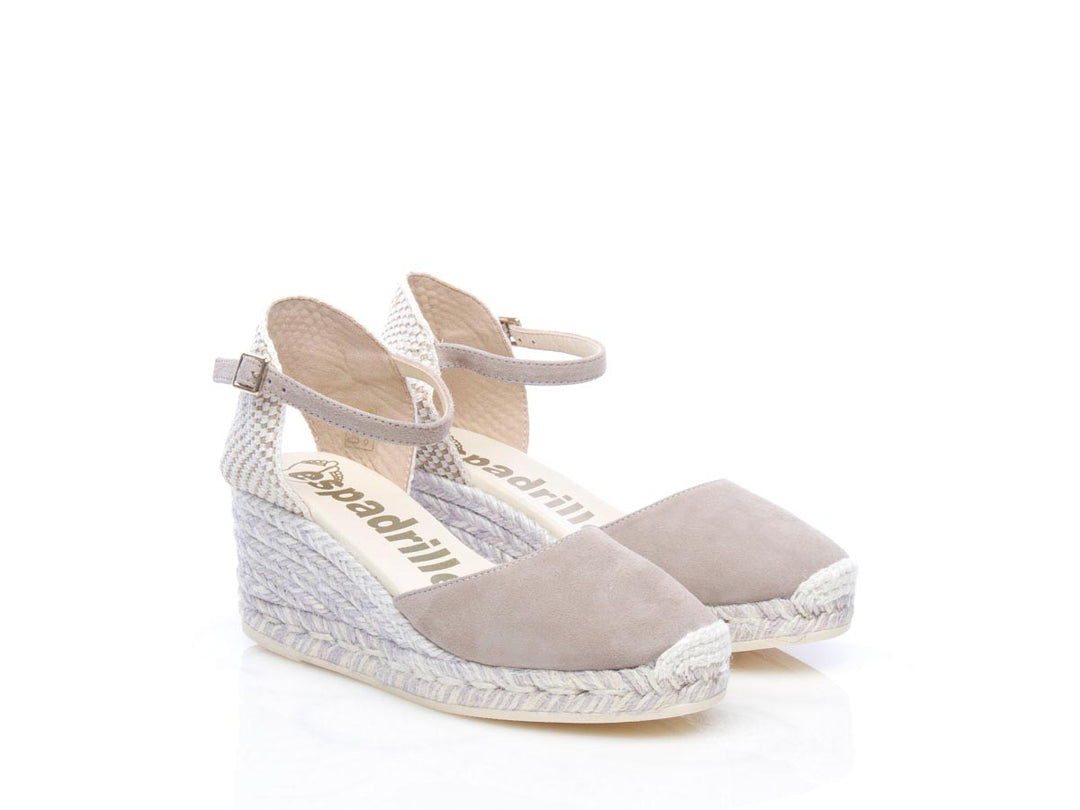 Scarpa con zeppa Espadrilles Robi ante kangaroo
