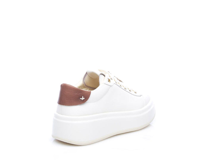 Sneaker Olivia 04 combi latte caramello