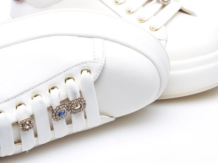 Sneaker Olivia 04 combi latte caramello