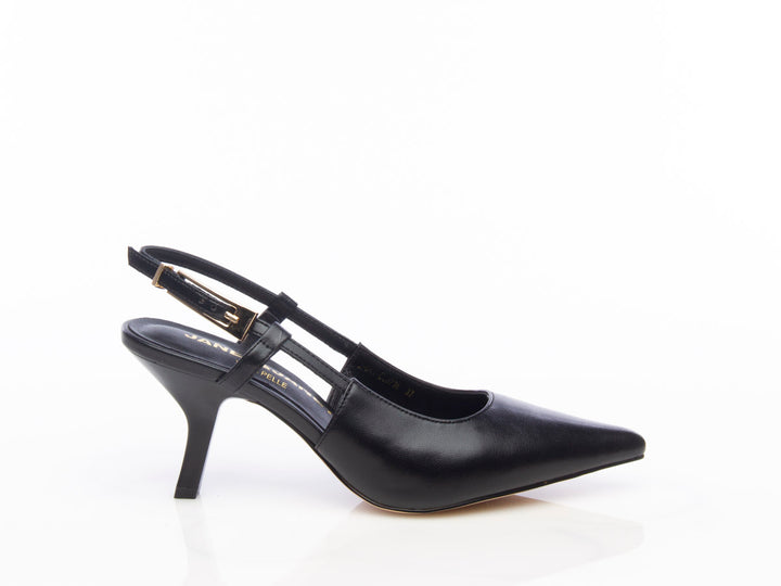 Décolleté slingback Sofie nero
