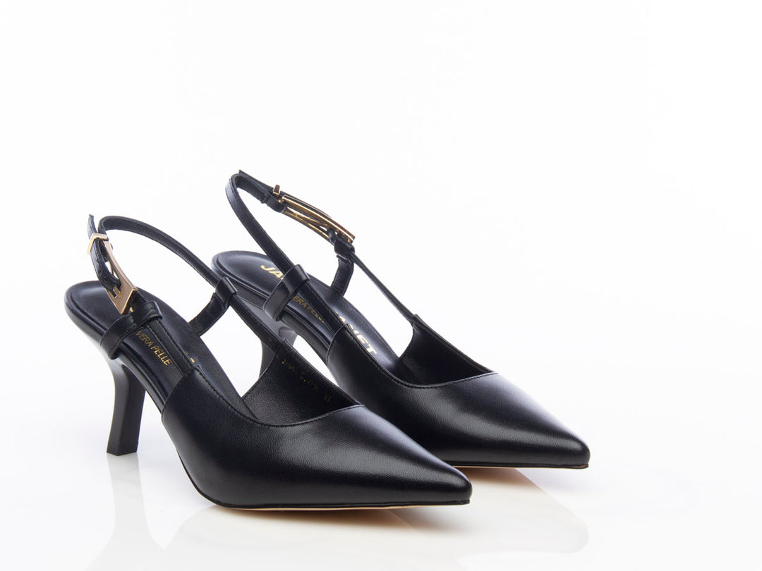 Décolleté slingback Sofie nero