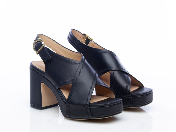 Sandalo con tacco Giselle nero