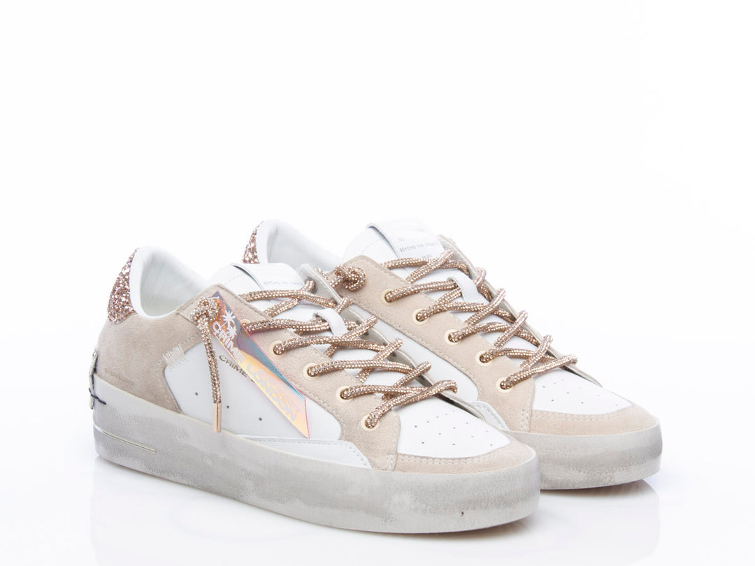 Sneaker Sk8 deluxe Wedge champagne dust