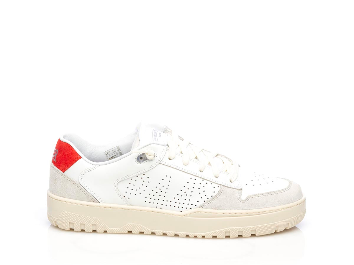 Sneaker Mason bianco rosso