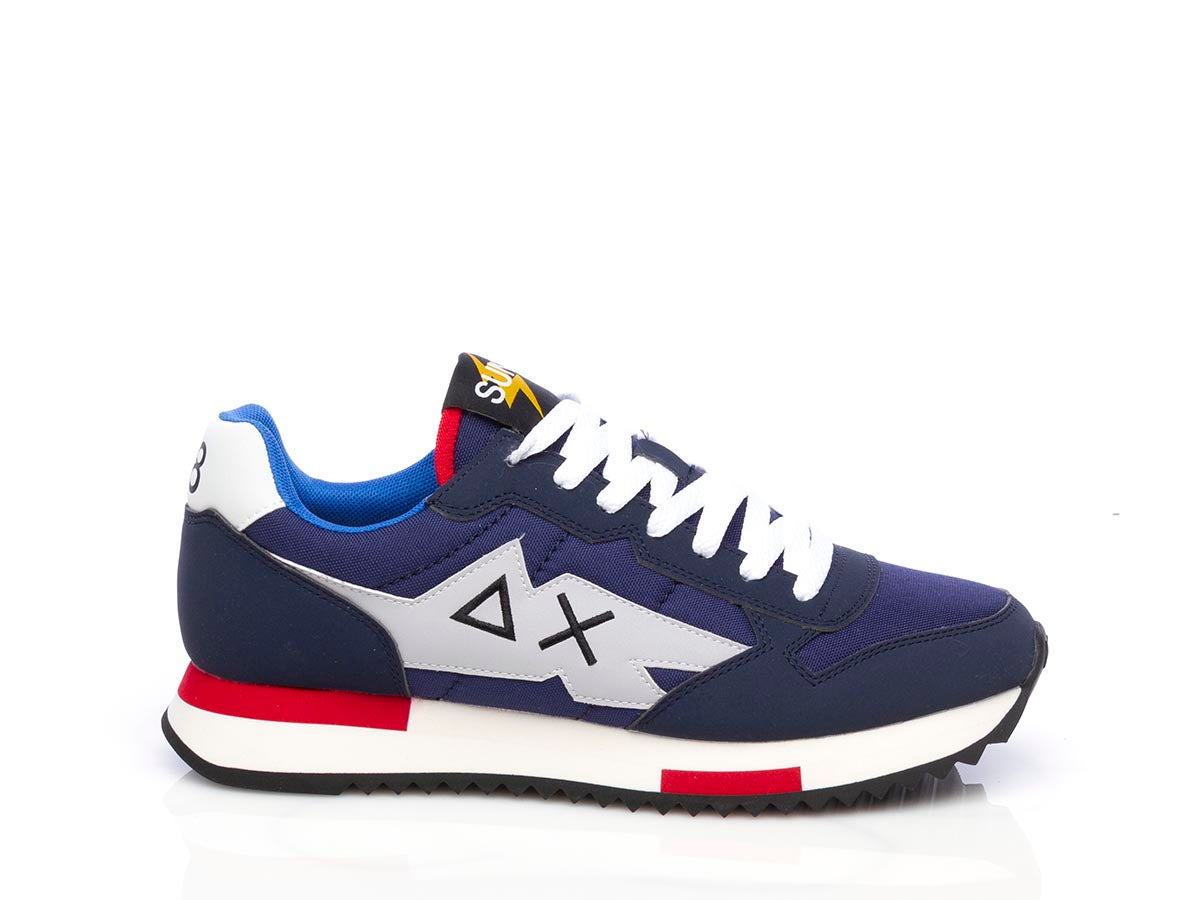 Sneaker Niki solid navy blue