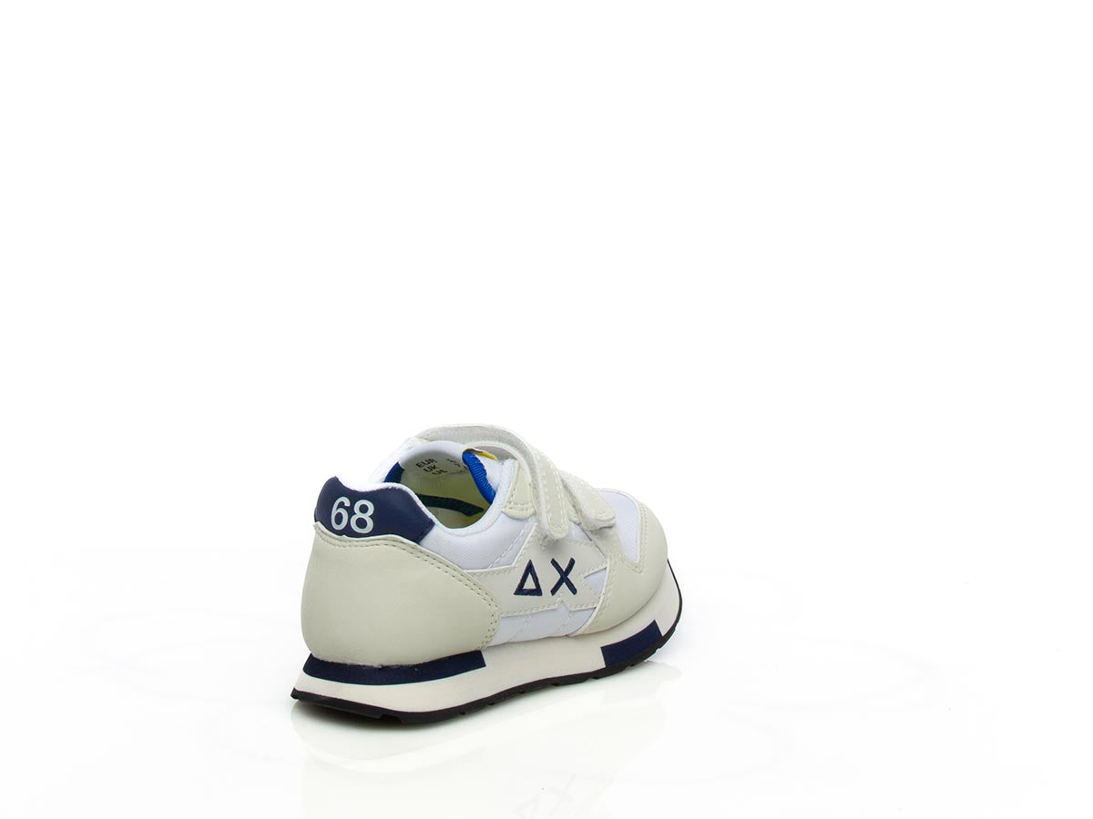 Sneaker Boy's Niki solid baby bianco