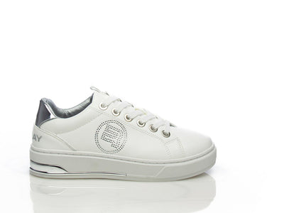 Sneaker Fusion white silver