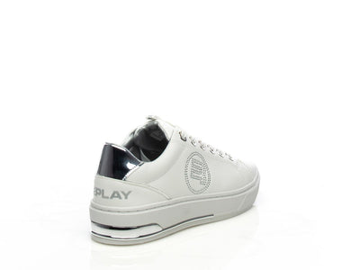 Sneaker Fusion white silver