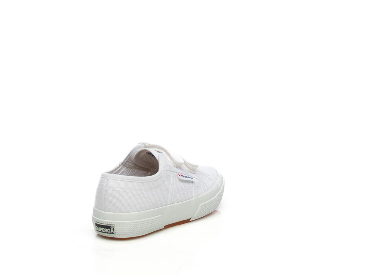 Sneaker junior tela 2750 velcro  white