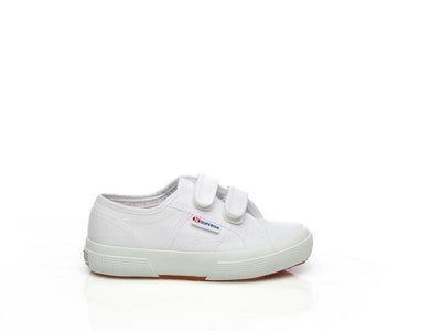 Sneaker junior tela 2750 velcro  white