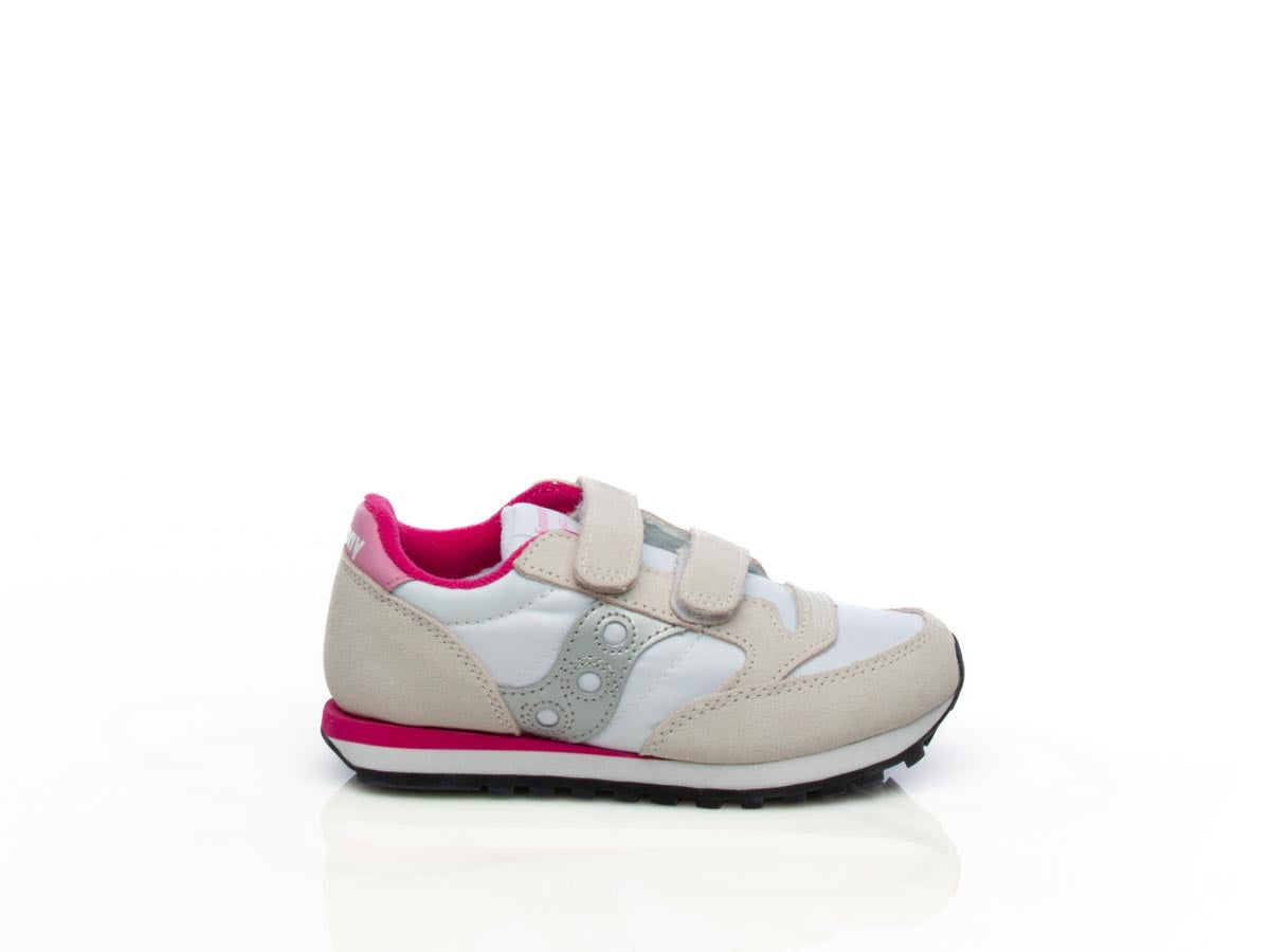 Sneaker Jazz double hl black grey pink